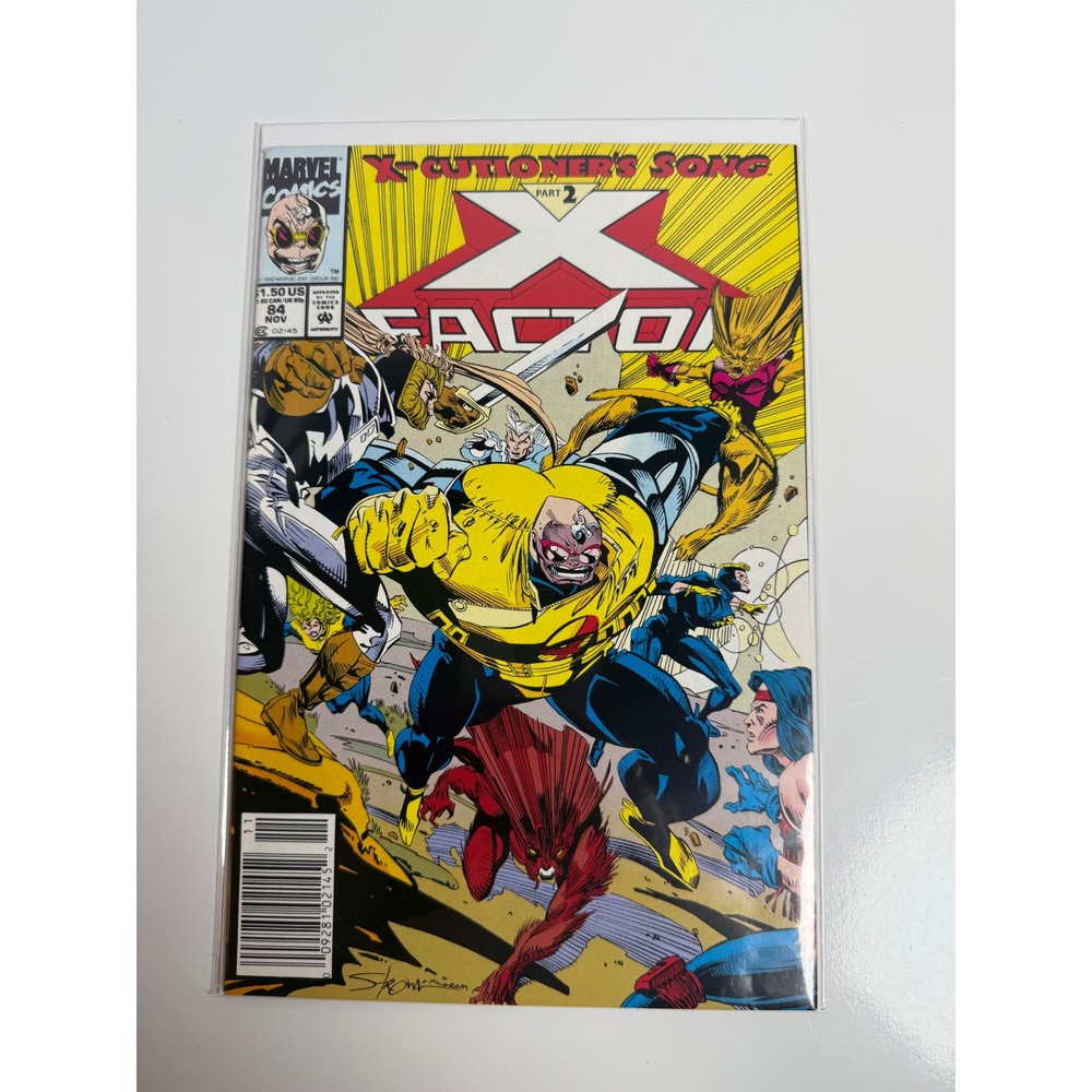 Marvel Comics X-Factor #84 1992 X-Cutioner's Song Part 2 Jae Lee Cover Art